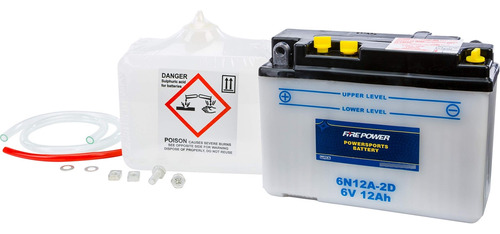 Bateria Estandar Convencional 6v Acido 6n12a-2d