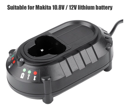 Para Makita Cargador Rápido De Batería Dc10wa Df030d 10.8v