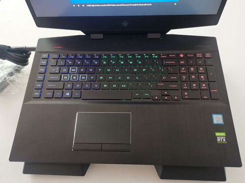 Notebook Gamer Omen I7 10750h_rtx 2060_512gb_16gb_17,3@144hz