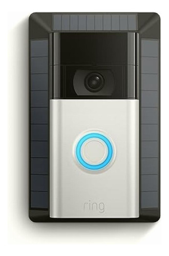 Cargador Solar Ring Para Video Timbre: Ring Video Doorbell