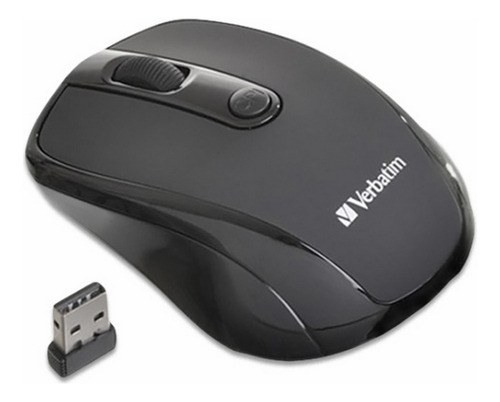 Mouse Verbatim Inalambrico 98122 Negro Wireless