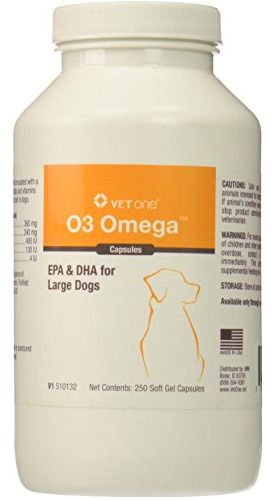 Vetone O3 Omega Gel Blando Para Perros Grandes - V38gj