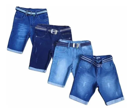 Bermuda jeans masculina no mercado cheap livre