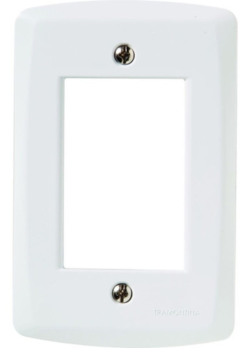 Placa 4x2 3p Lux2 Branco Tramontina