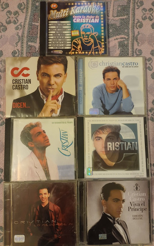 Cristian Castro Dicen / Un Segundo / Lo Mejor / Mi Vida / Oi (Usado)