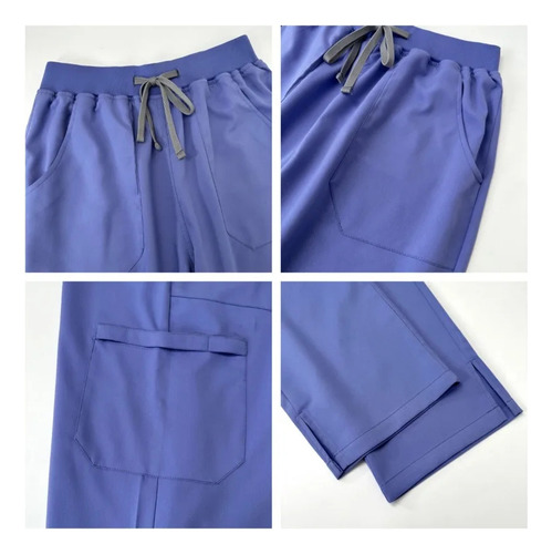 Traje Uniforme De Enfermera, Uniforme, Cuello En V Y Pantalo