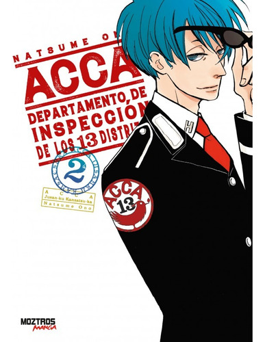 Manga Acca Departamento De Inspeccion Tomo 02 - Moztros