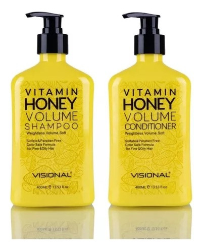 Visional Shampoo + Acondicionador Honey 400 Ml