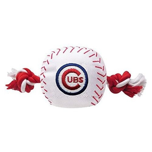 Mlb Chicago Cubs Béisbol Soga Juguete Para Perros 7f9ij