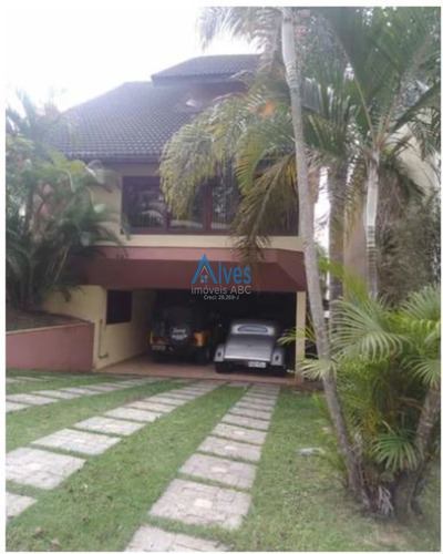 Imagem 3 de 14 de Sobrado Residencial Condomínio Swiss Park Sbc! Casa 4 Quartos 2 Suítes 2 Vagas 7 Banheiros Hidro Piscina Varanda Churrasqueira - Ca00229 - 69832735