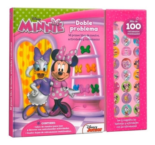 Mi Primer Libro Minnie - Doble Problema - Mas De 100 Sticker