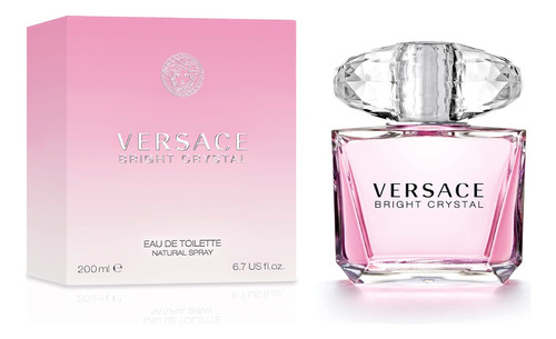 Perfume Versace Bright Crystal 200ml. Para Damas Original 