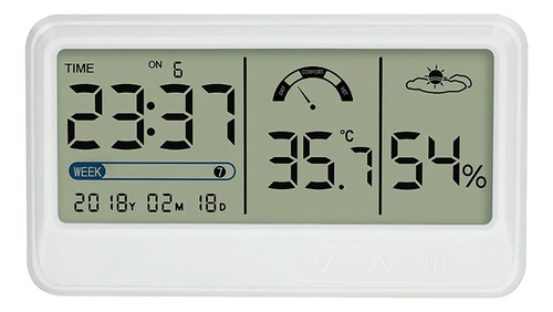 Nuevo. Higrómetro Digital Para El Hogar Con Pantalla Lcd Y