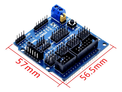 Sensor Shield V5.0 Placa De Expansor Servo Sensores Arduino