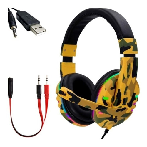 Audifono  Gamer Rgb