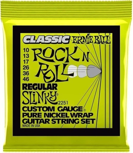 Cuerdas Guitarra Eléctrica Ernie Ball Oficinatuya 