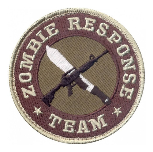 Parche Rothco Militar Con Velcro Ref Zombie Response Team