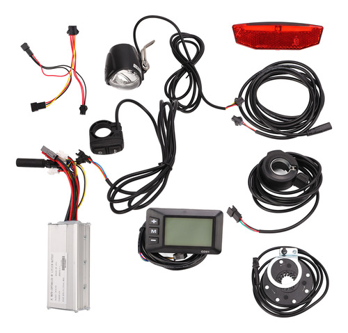 Kit De Controlador De Bicicleta Eléctrica Conversion 25a Gd0