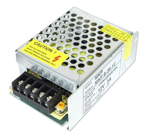 Fuente Switching Metálica 12v X 3a