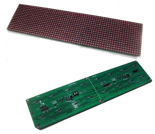 4 Paneles Led Rojo 16x32 P12.5 + Controlador 24k Rs232 Rs485