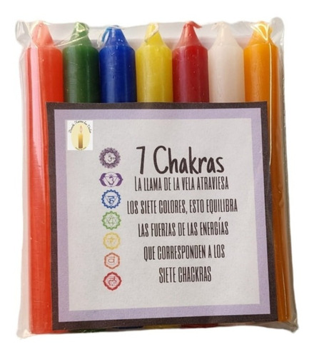 Velas 7 Chakras