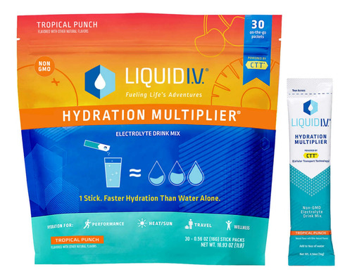 Liquid Iv Energizante Tropical Sobres 30 Pack