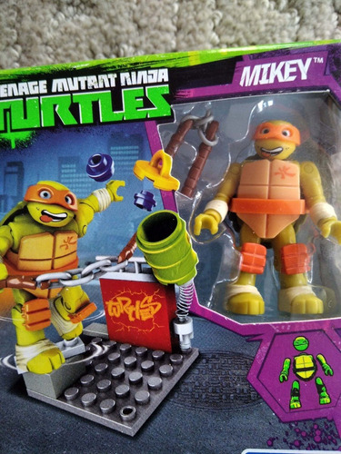 Mega Bloks Tmnt Tortugas Ninja Mickey Miguel Angel 29 (Usado)