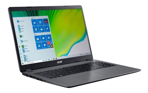 Imagem 2 de 5 de Notebook Acer Aspire 3 A315-56 gray 15.6", Intel Core i3 1005G1 4GB de RAM 256GB SSD, Intel UHD Graphics 60 Hz 1366x768px Windows 10 Home