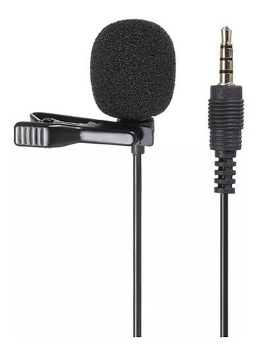 Microfono Corbatero Mini Plug 3.5m Grabar Celular Camaras