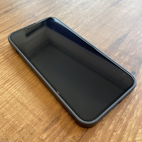 Capa Resistente De Vidro Fosca Para iPhone Borda De Silicone