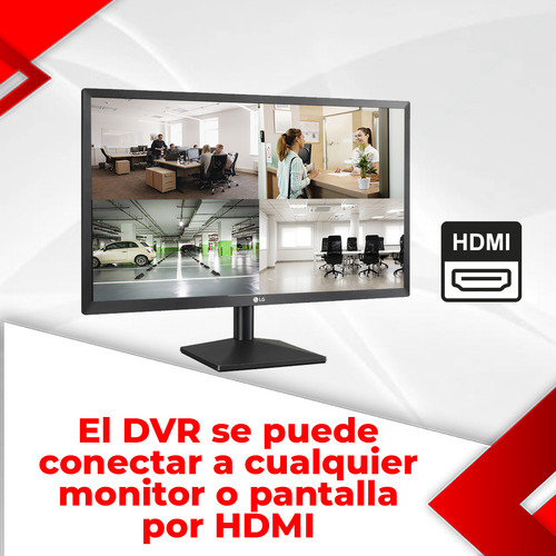 Kit Cctv Circuito Cerrado Video Vigilancia 2 Camaras Bullet Color Blanco