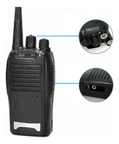 Conjunto Radio Comunicador Ht 4 Km Distancia