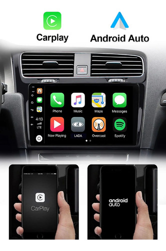 Multimídia Android Volkswagen Golf G7 2014-19 8/core 10p