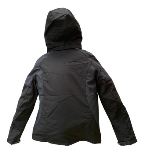 Parka Chaqueta Abrigo Hombre Impermeable Capucha Removible