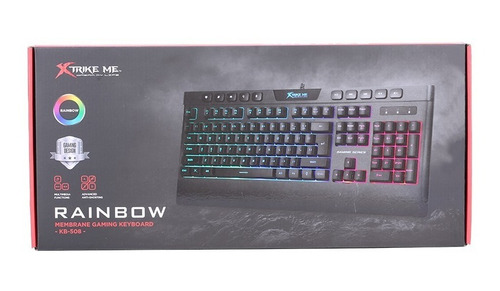Imagen 5 de 7 de Teclado Gamer Xtrikeme Kb-508