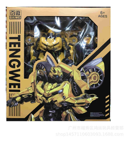 Transformers Bumblebee Dark Edition Deformable Miniatura