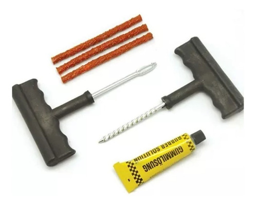 Pack X2 Kit Reparacion Pinchazos Neumaticos De Emergencia