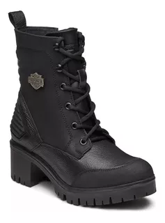 Bota Harley Davidson Biker Tacón Tipo Riding Victoria Drop