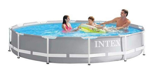 Piscina Estructural Intex Prism Frame 6500 L + Bomba Filtro