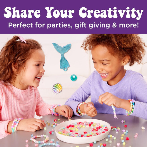 Tarro De Joyeria Creativity For Kids Con Cuentas De Sirena: