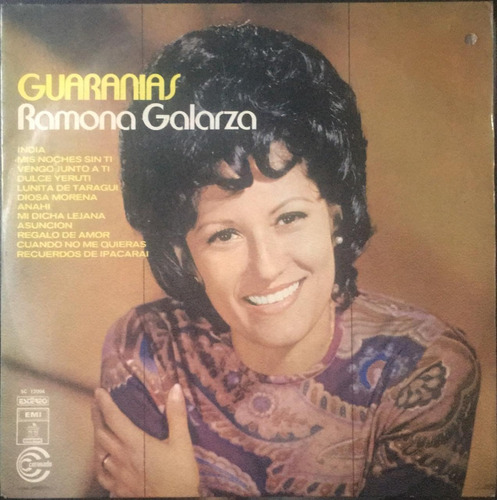 Vinil/lp Ramona Galarza-guaranias-1974 Odeon Serie Coronado