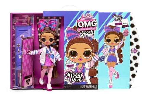 Lol Omg Surprise Sports Cheer Diva Muñeca 20 Sorpresas