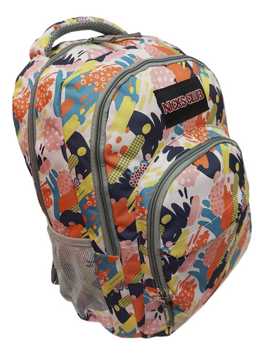 Mochila Nicks Club Estampada Backpack Reforzada
