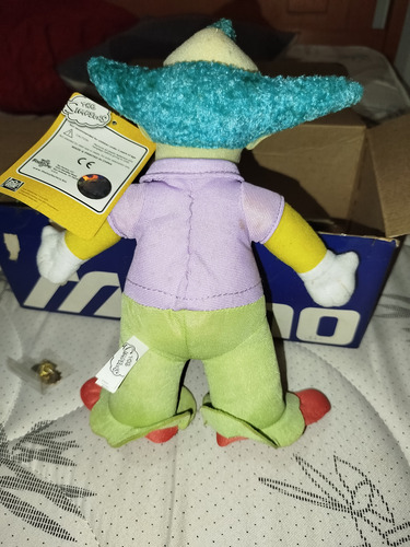 Boneco Krusty Palhaço Simpsons Na Etiqueta Importado (Usado)