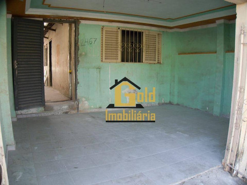 Casa Com 1 Dormitório À Venda, 76 M² Por R$ 91.000 - Ipiranga - Ribeirão Preto/sp - Ca0833