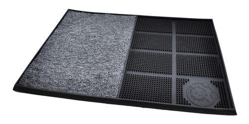 Tapete 60x40 Sanitizante + Secador Zapato Calidad Uso Rudo