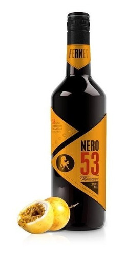 Fernet Premium Nero 53 Maracuyá 750ml.