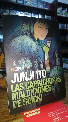 Las Caprichosas Maldiciones De Soichi Tomo 2  Junji Ito