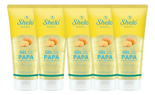5 Pack Gel De Papa Shelo