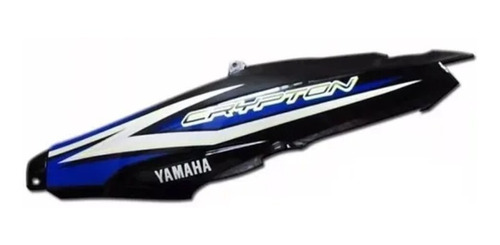 Cacha Bajo Asiento Izq Yamaha New Crypton Azul Original